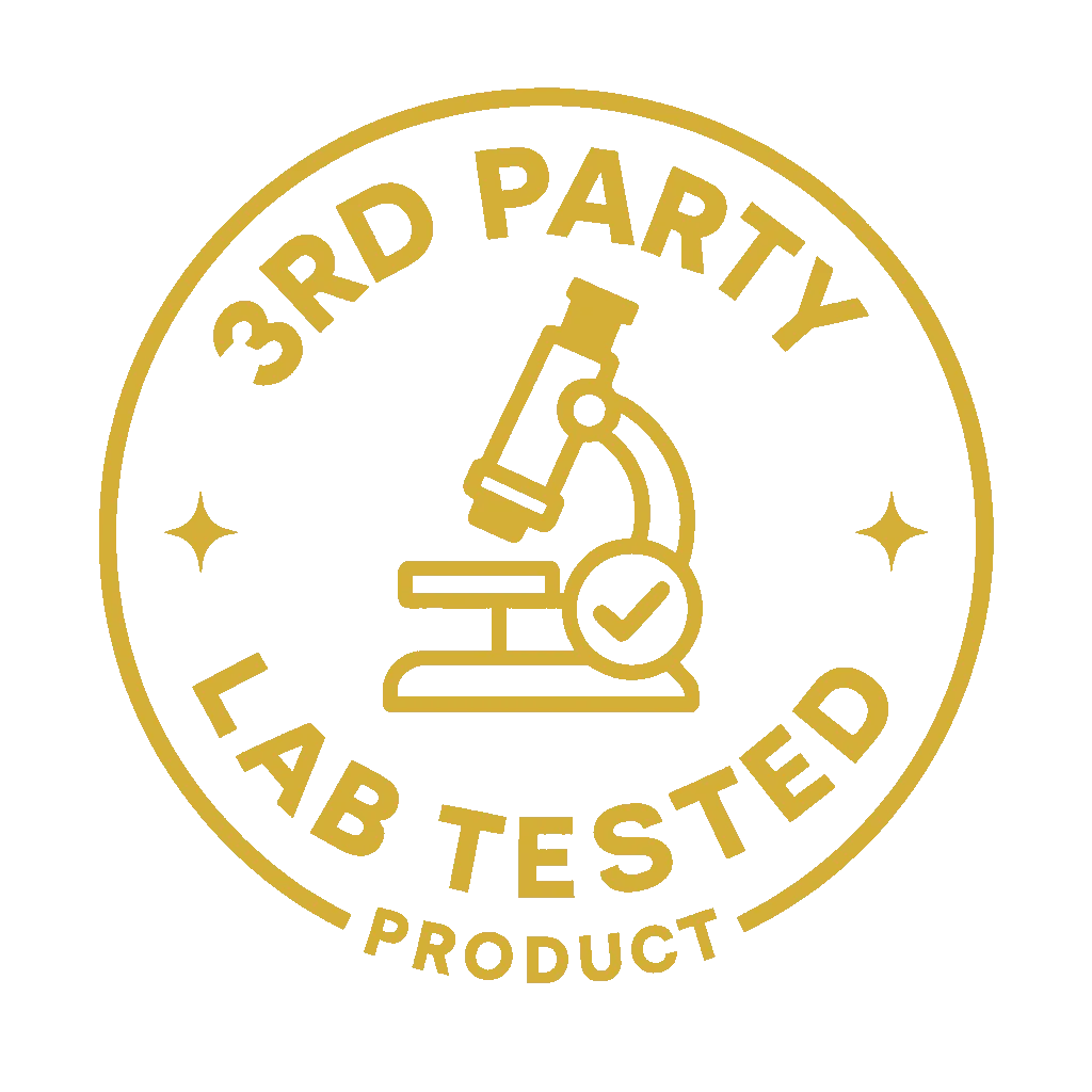 Third-party lab tested product
